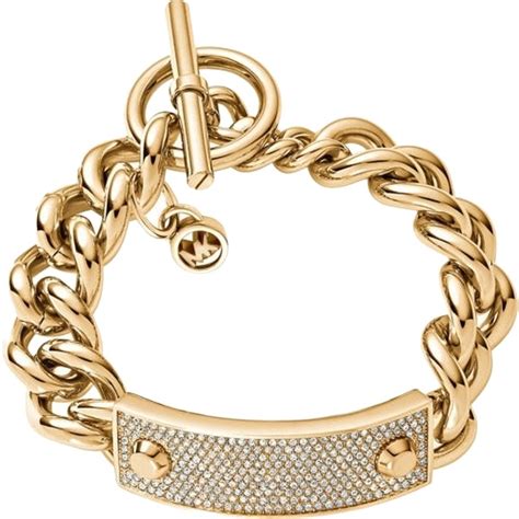 michael kors armband gold mit schloss|michael kors bracelet macy's.